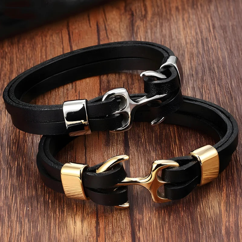 bracelet ancre homme