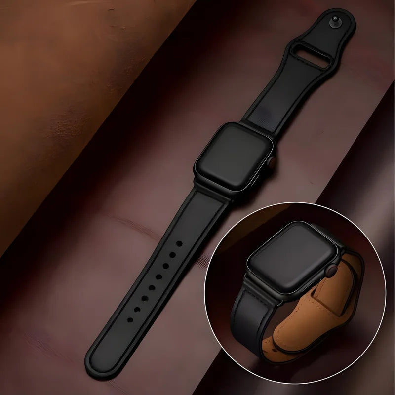 bracelet cuir boucle Apple Watch