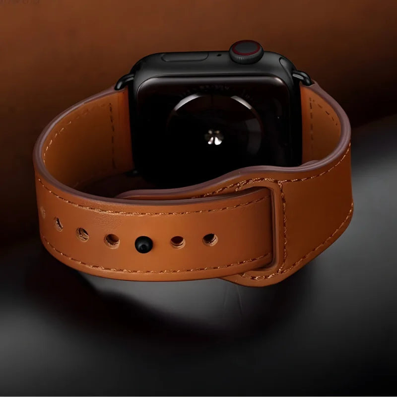 bracelet cuir boucle pour Apple Watch boucle