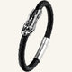 bracelet cuir dragon