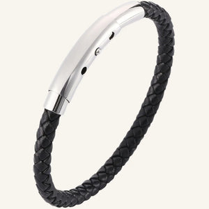 bracelet cuir fin ajustable