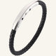 bracelet cuir fin ajustable
