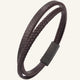 bracelet cuir fin double