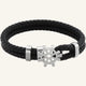 bracelet cuir gouvernail