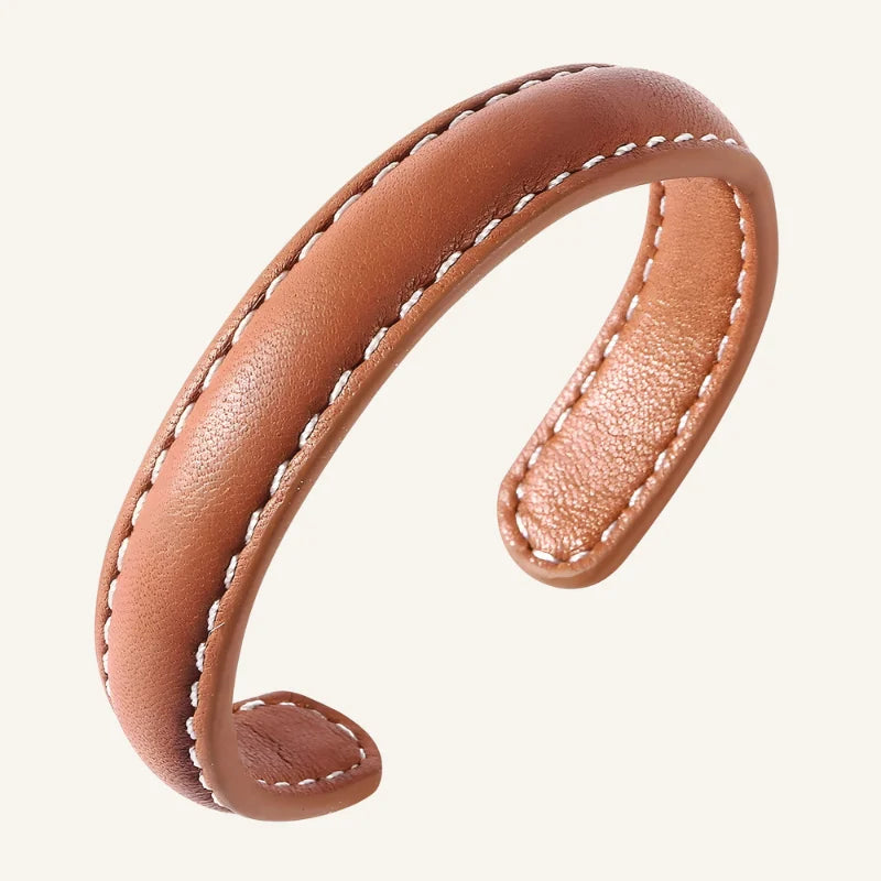 bracelet cuir homme ajustable