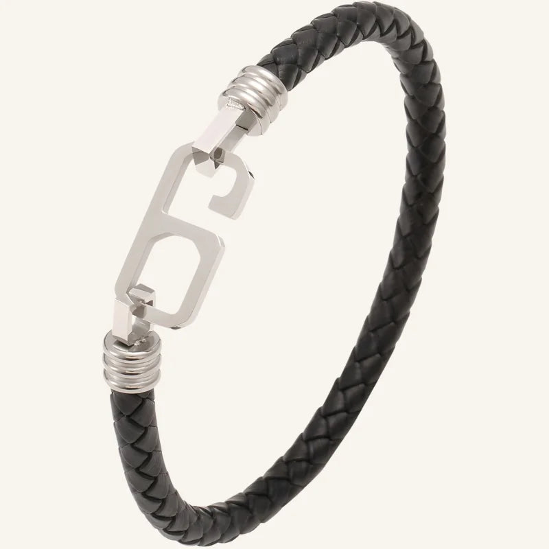 bracelet cuir homme fin