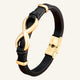 bracelet cuir homme infini