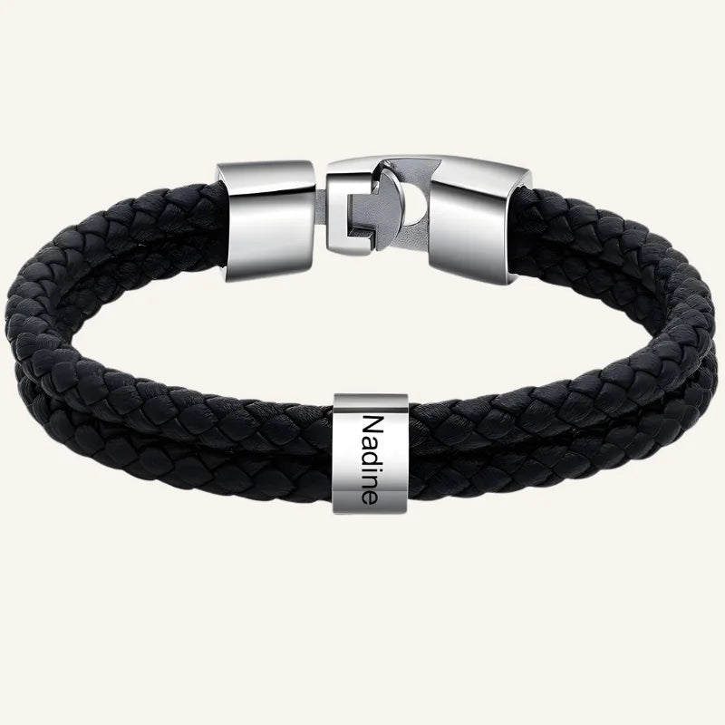 bracelet cuir personnalisé