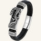 bracelet en cuir dragon