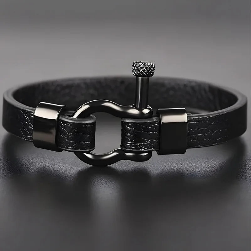 bracelet lien en cuir