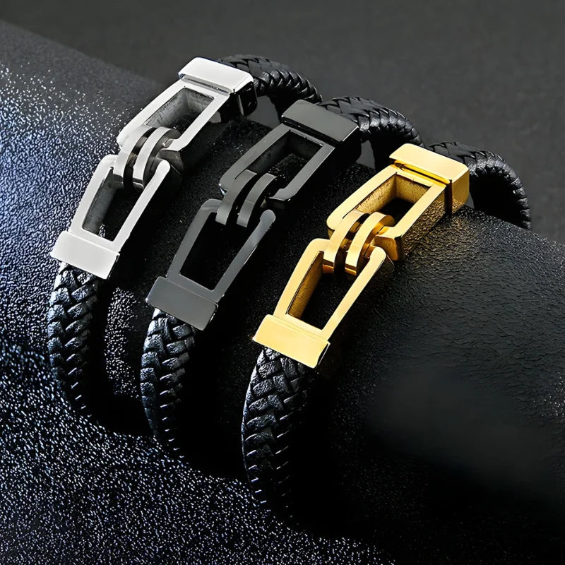 bracelet lien cuir