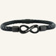 bracelet personnalisé cuir noir