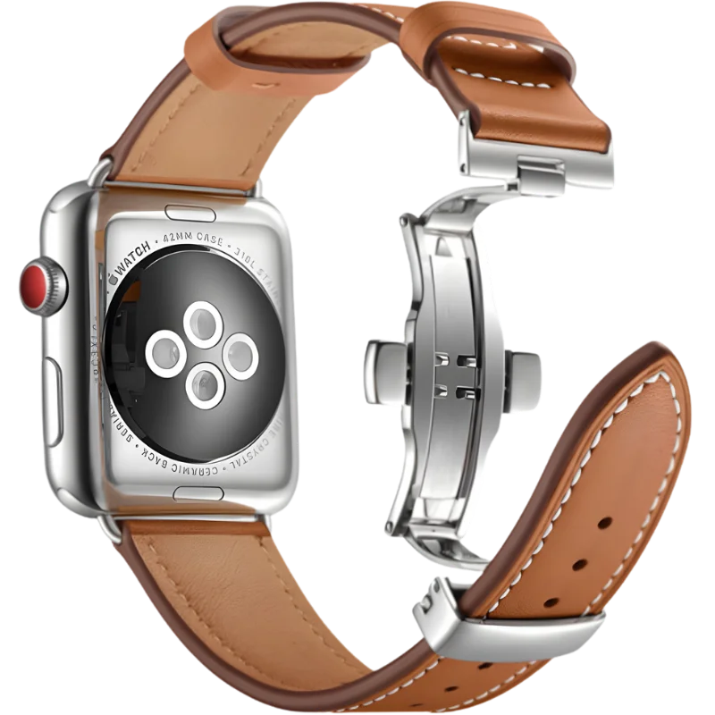produit bracelet cuir original pour apple watch Image