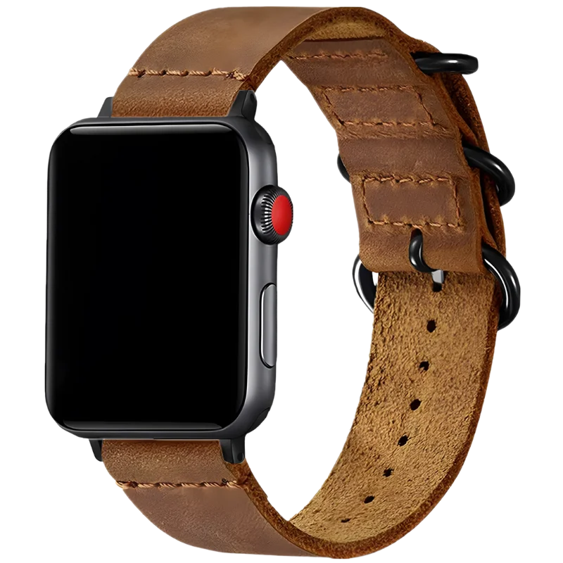 produit bracelet cuir pour Apple Watch nubuck Image