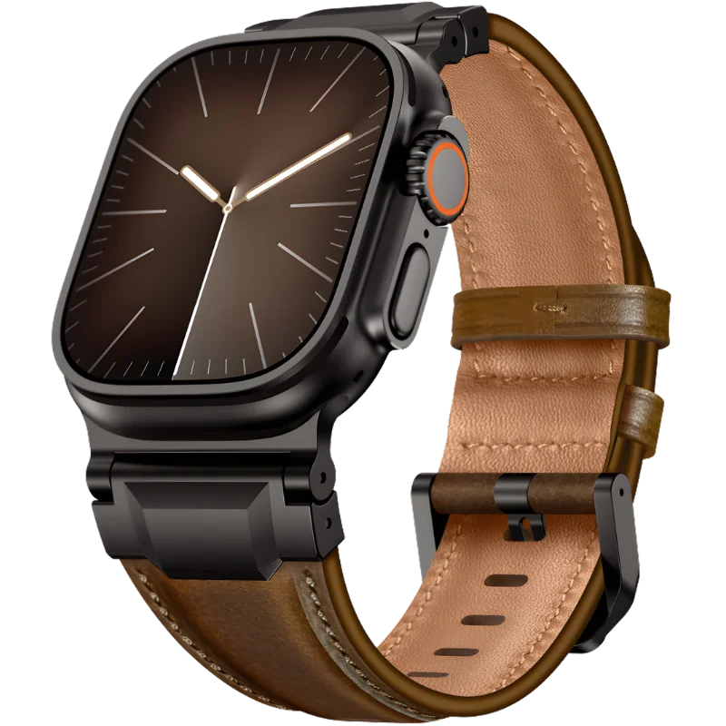 produit bracelet cuir relief pour apple watch Image