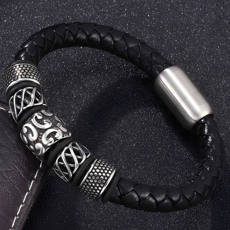 produit bracelet cuir viking Image